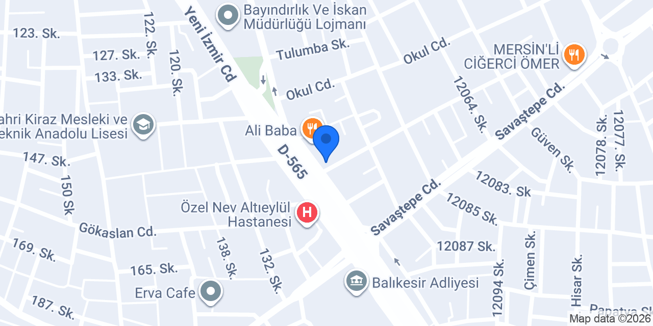 Ender Et Lokantası konumu