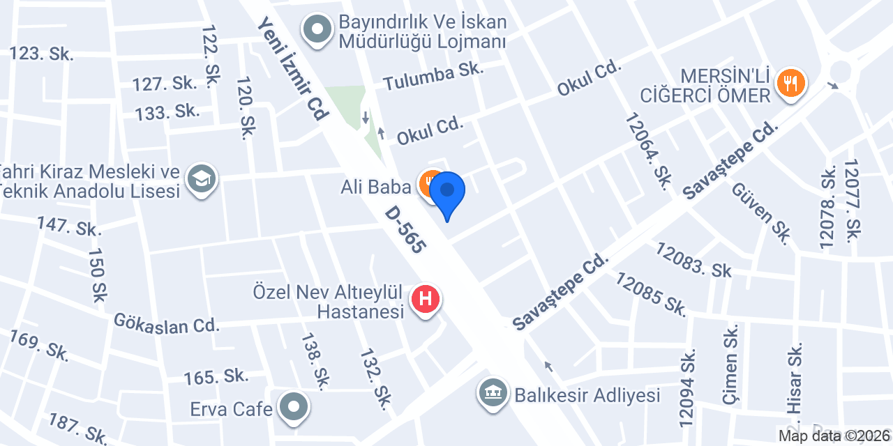 Erkek Sağlığı Merkezi konumu