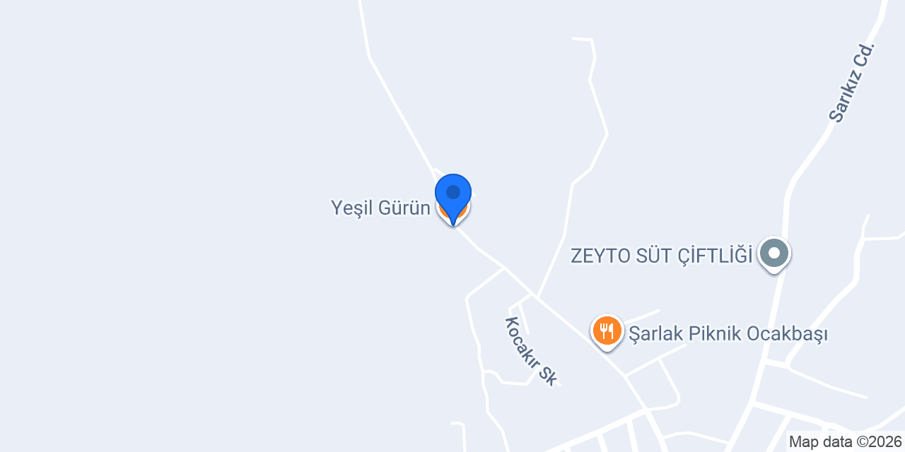 Yeşil Gürün konumu