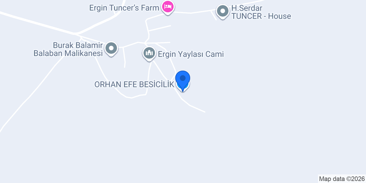 ORHAN EFE BESİCİLİK konumu