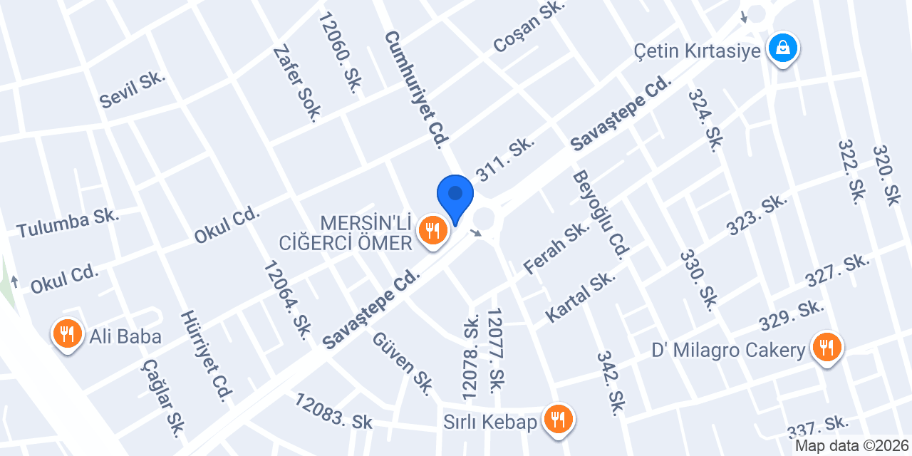 Op. Dr. Özkan DOĞAN konumu
