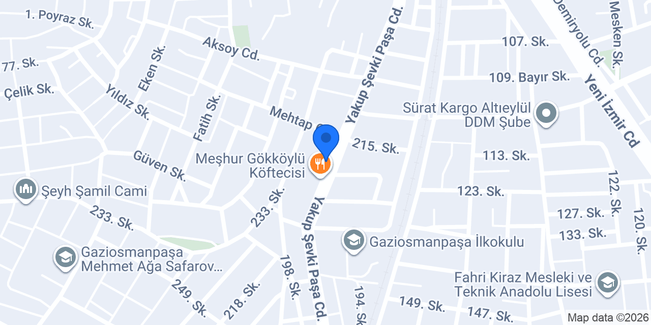 Paşa Pide Lahmacun Salonu konumu