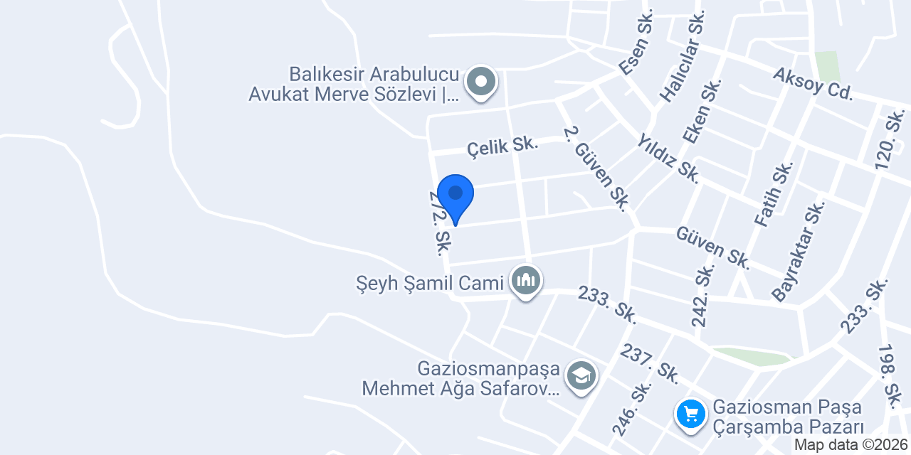 Behçet Optik konumu