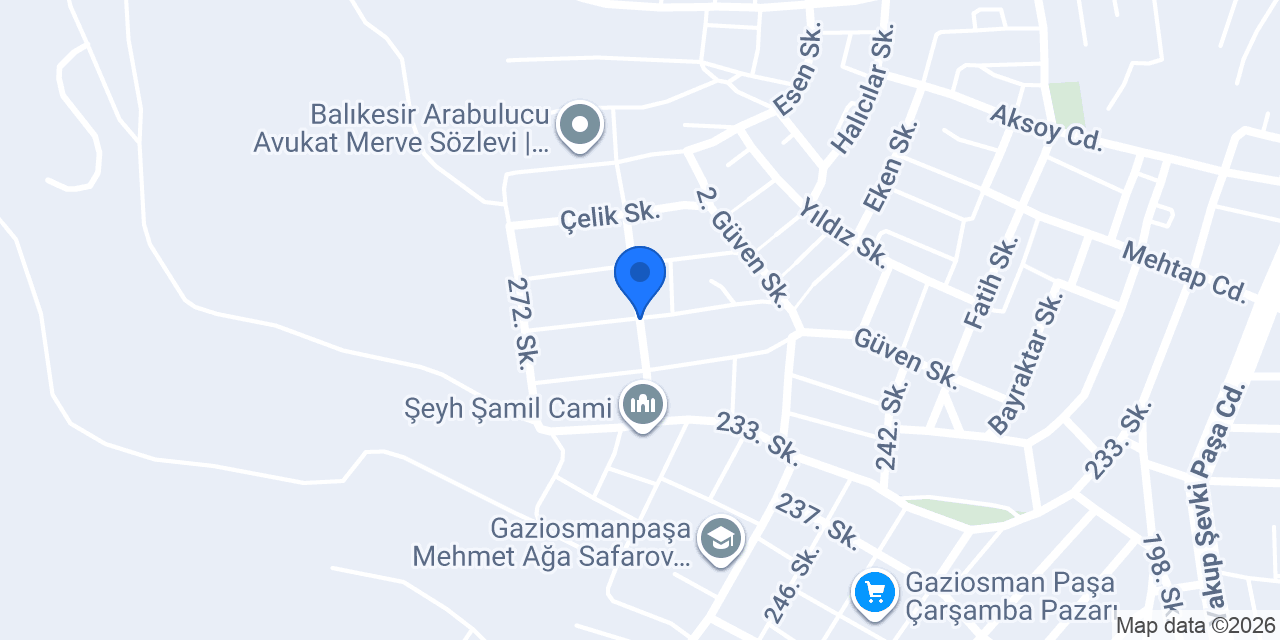 Atabir Emlak konumu
