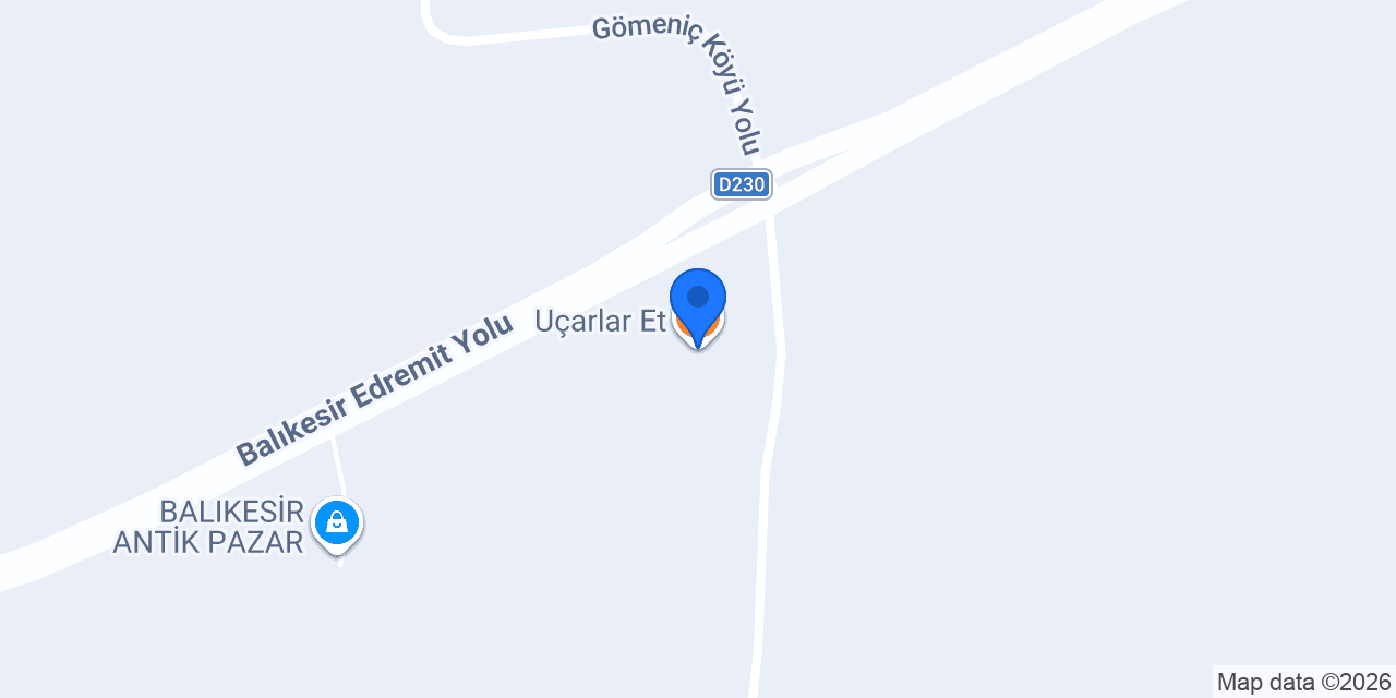 Uçarlar Et konumu