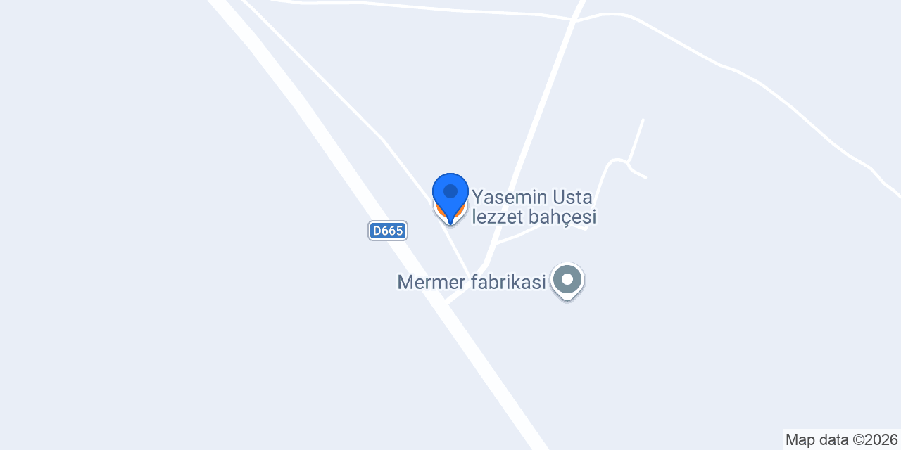 Yasemin Usta lezzet bahçesi konumu