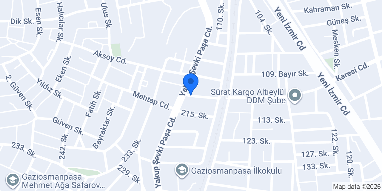 Emniyet Taksi konumu