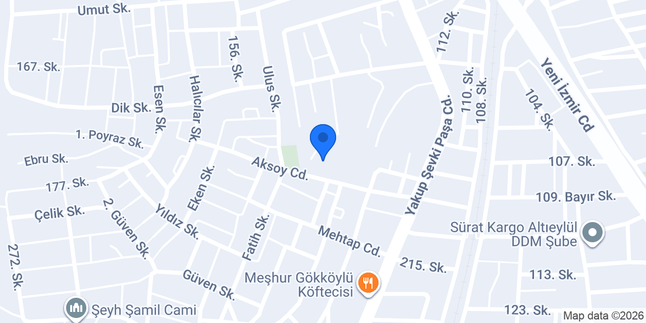 Yıldız 75.Yıl Ortaokulu konumu