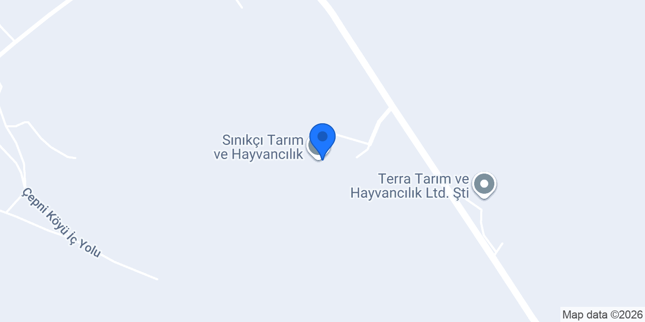 Sınıkçı Tarım ve Hayvancılık konumu
