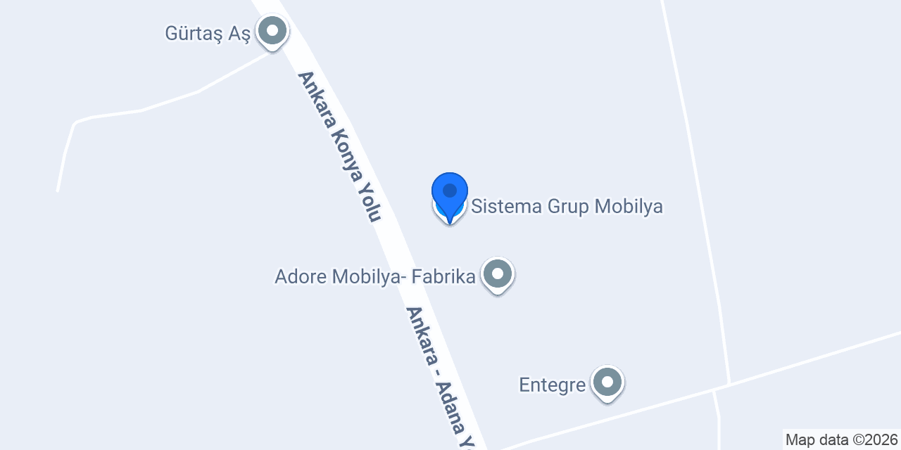 Sistema Grup Mobilya konumu