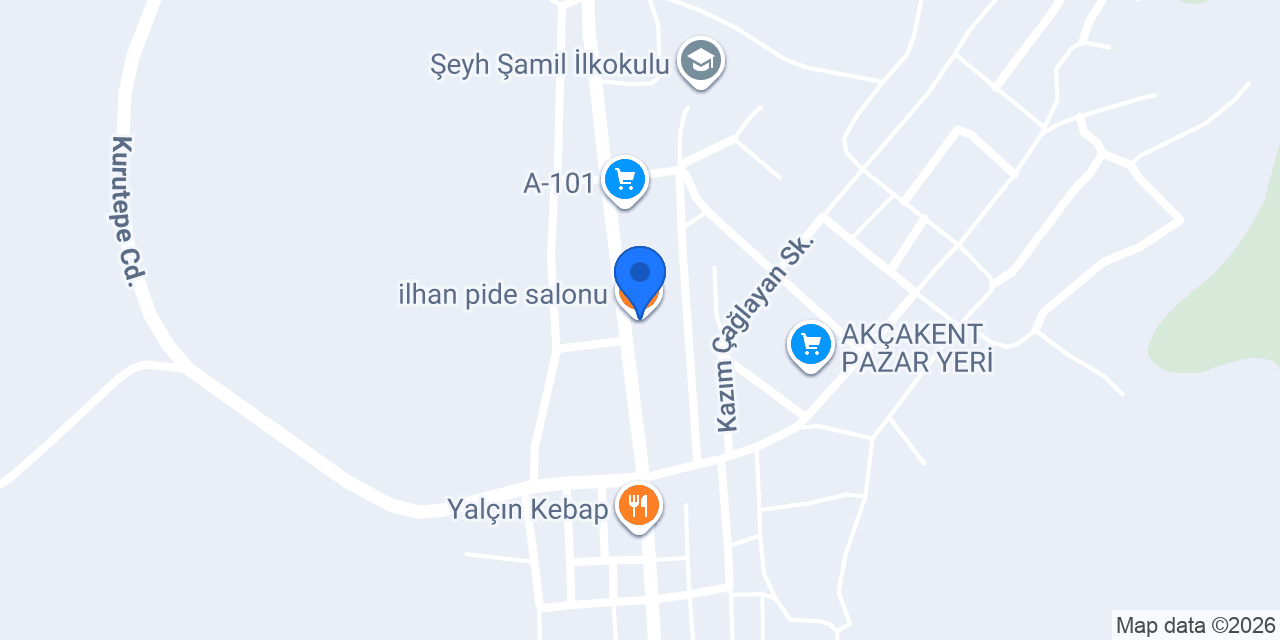 ilhan pide salonu konumu