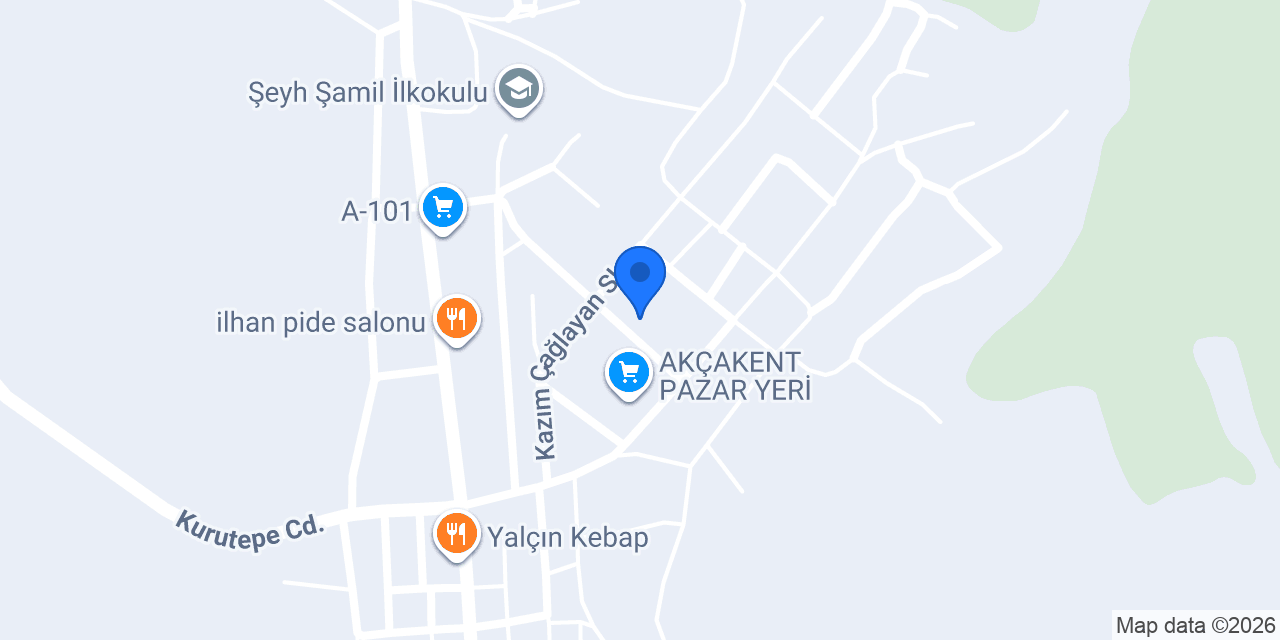 Akçakent Noterliği konumu