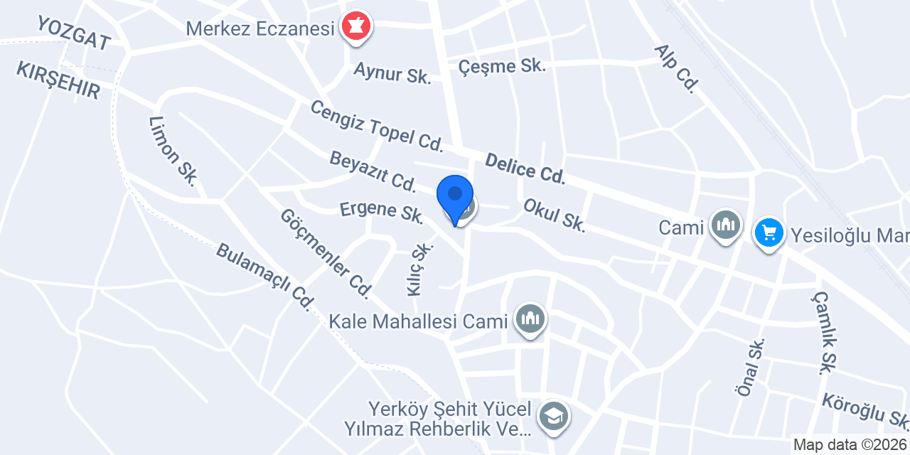 Çetin Su Tesisat konumu