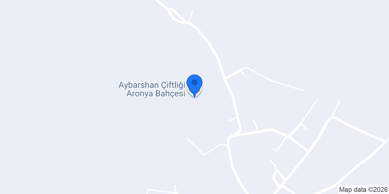 Aybarshan Çiftliği Aronya Bahçesi konumu