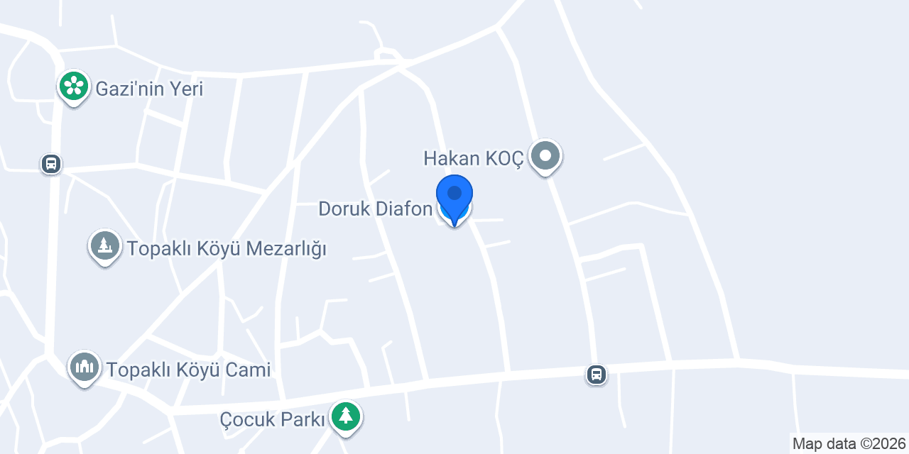 Doruk Diafon konumu
