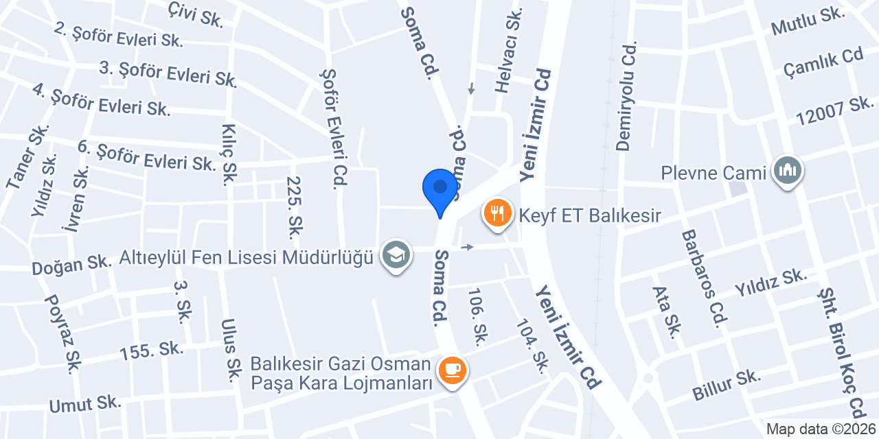 Karadeniz eczanesi konumu