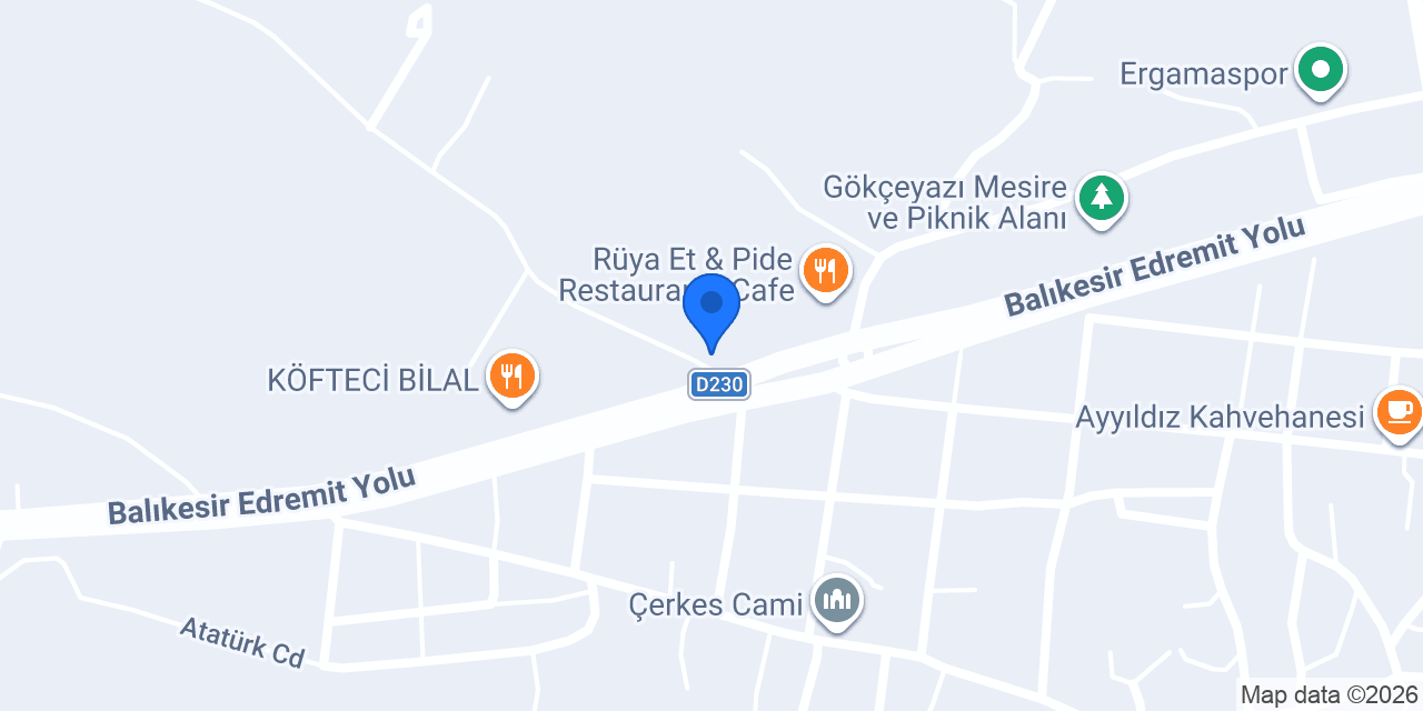 Gökçeyazı Kasabı konumu