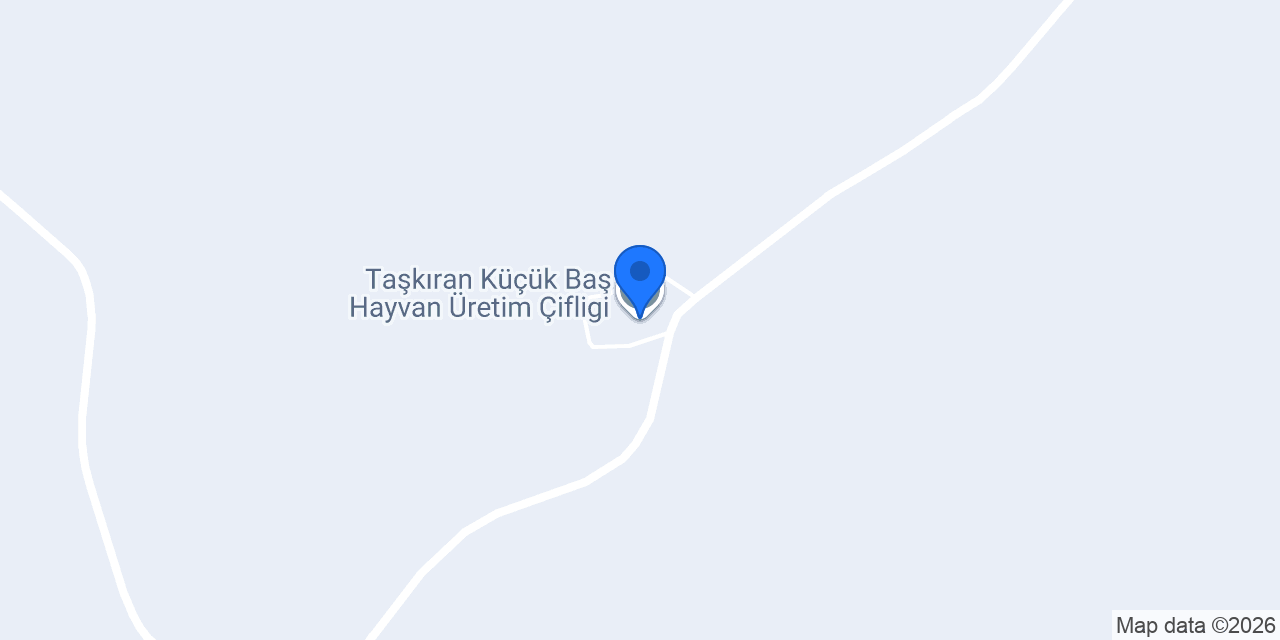 Taşkıran Küçük Baş Hayvan Üretim Çifligi konumu