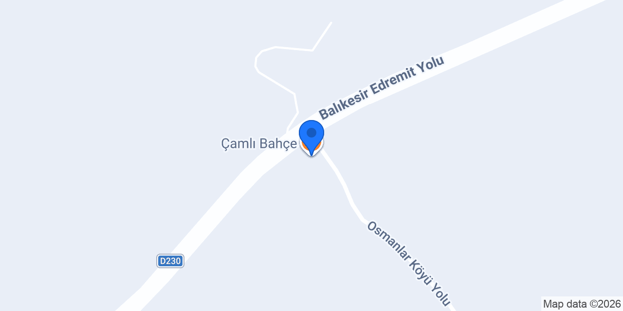 Çamlı Bahçe konumu