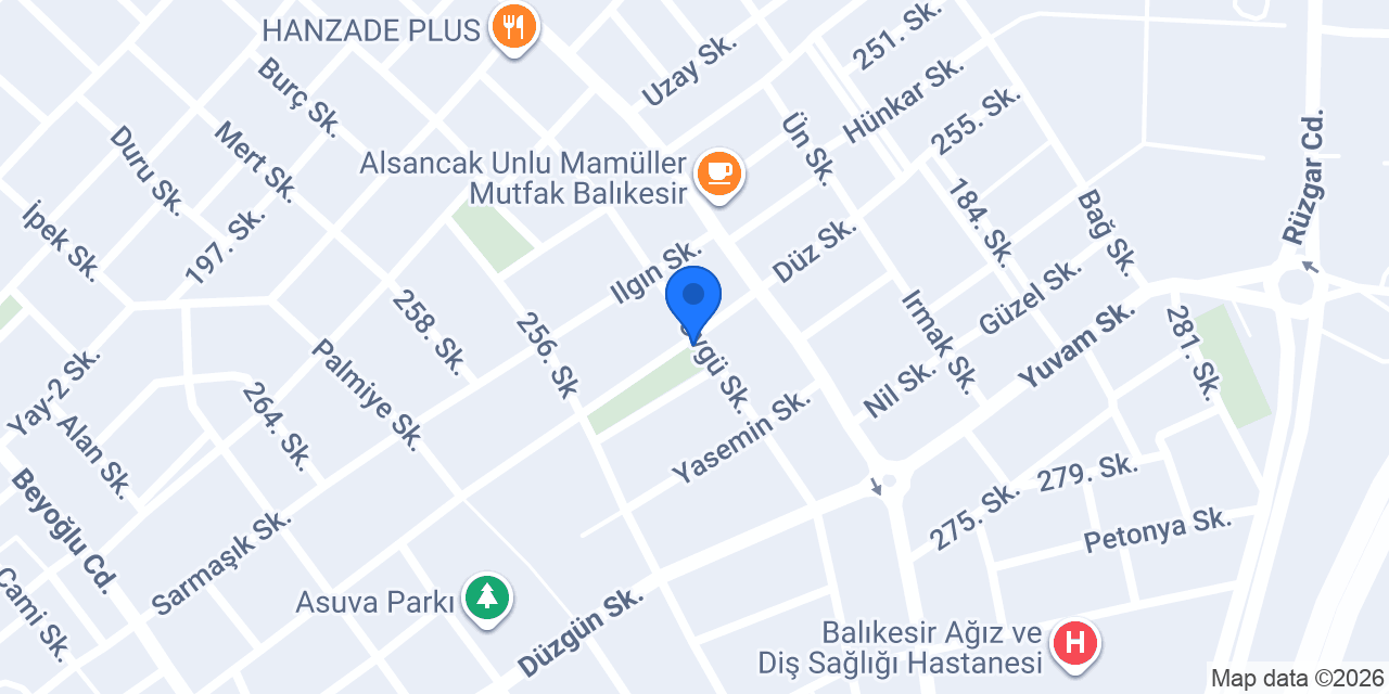 Gazoz Büfe Balıkesir konumu
