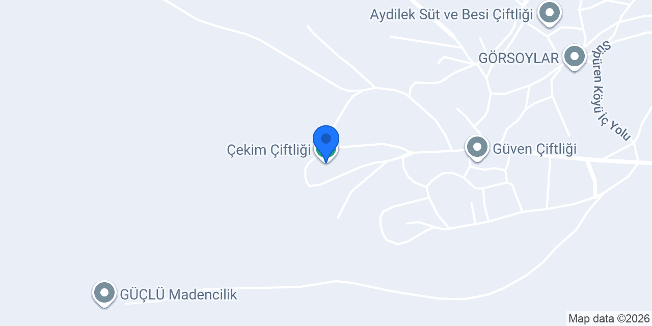 Çekim Çiftliği konumu