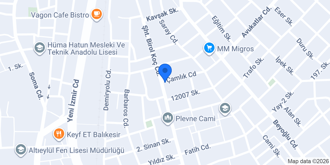 Ozan Pastanesi konumu