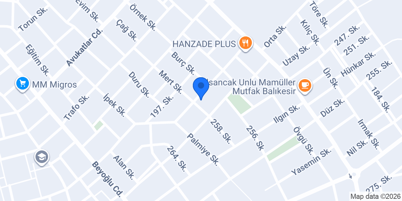 Gezer Eczanesi konumu