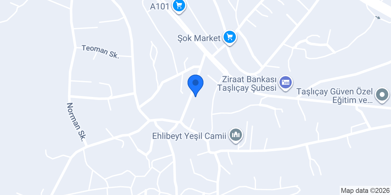 TAŞLIÇAY ÇINAR APART&OTEL konumu