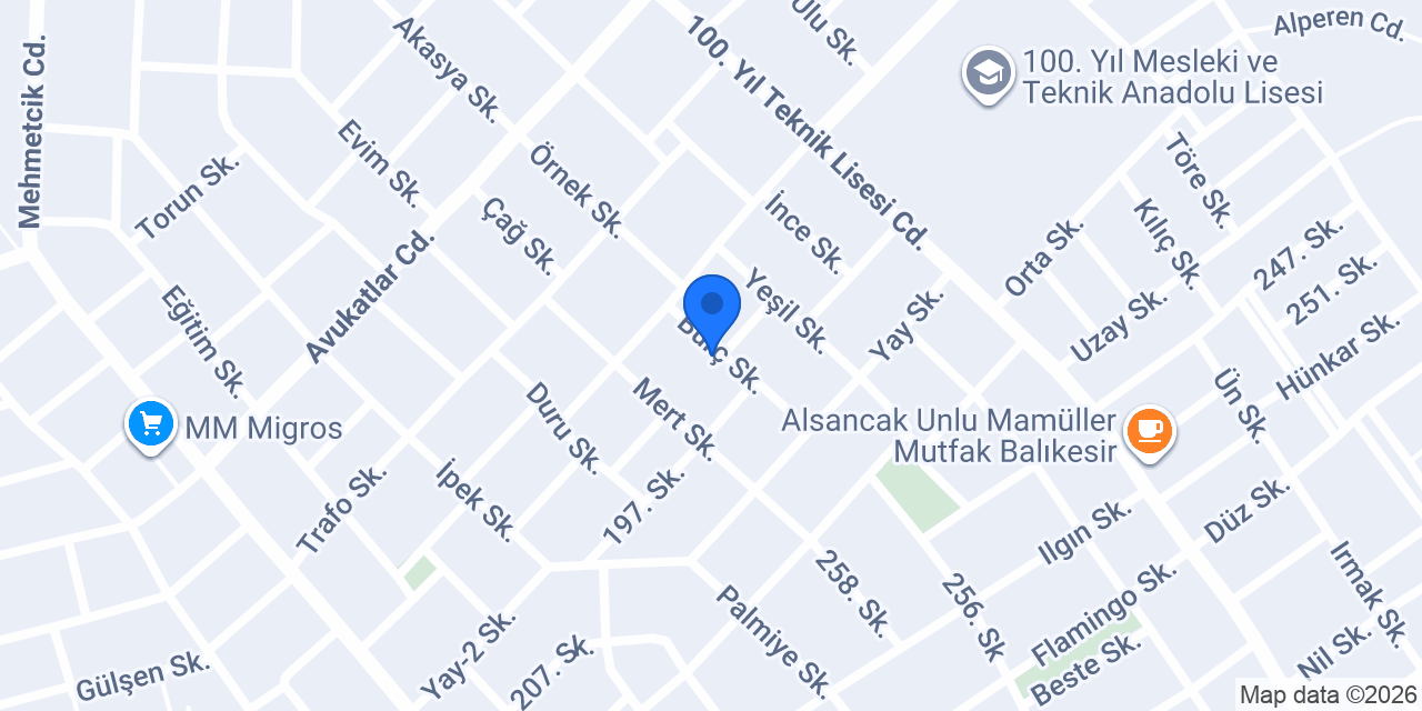 Burak Matbaacılık konumu