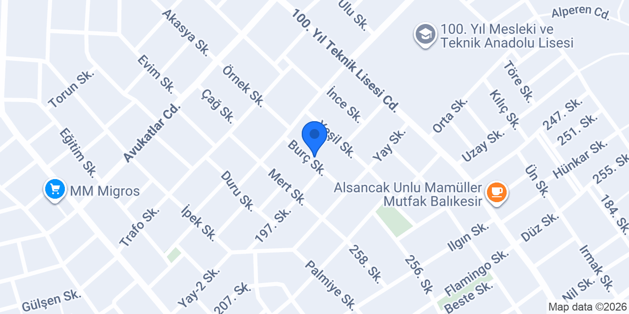AHU Eczanesi konumu