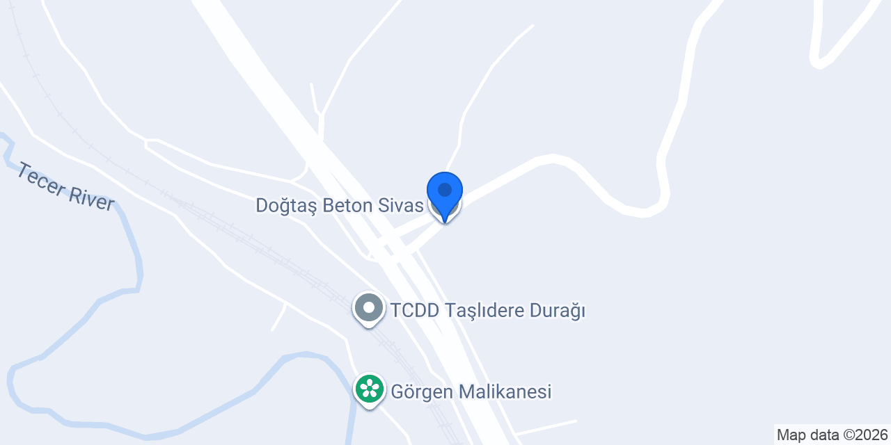 Doğtaş Beton Sivas konumu