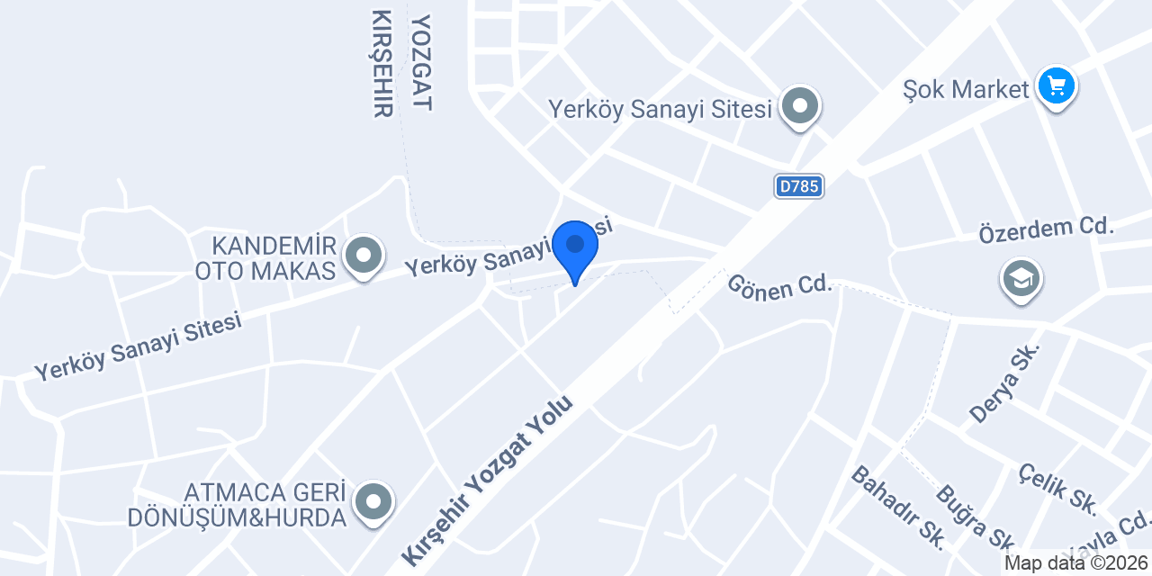 Emin pompa konumu