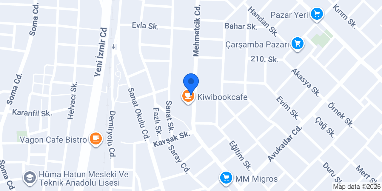 Dünyanın Kitabevi konumu