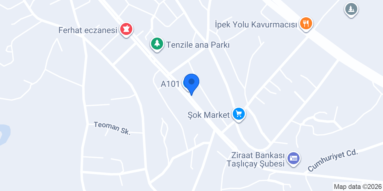 Taşlıçay Eczanesi konumu