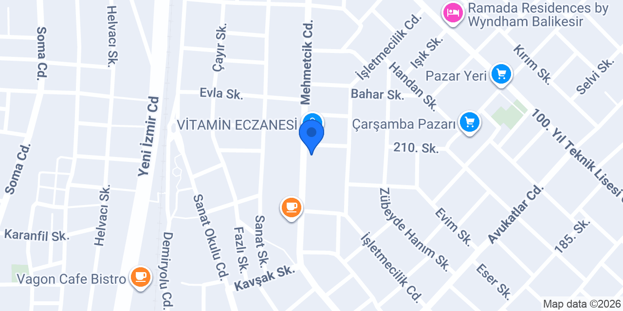 OKÇELİK Yapı Boya ve Hırdavat konumu