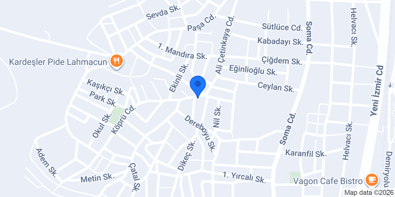 Palmiye Berber Salonu konumu