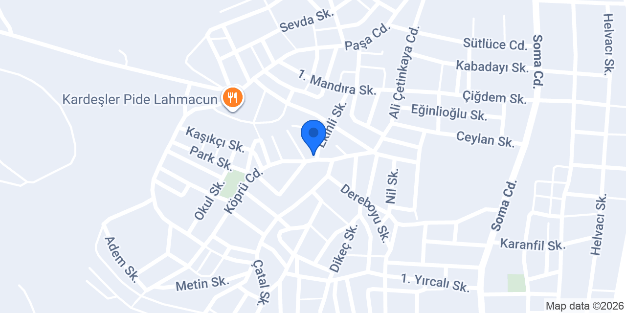 Sütlüce Pide konumu