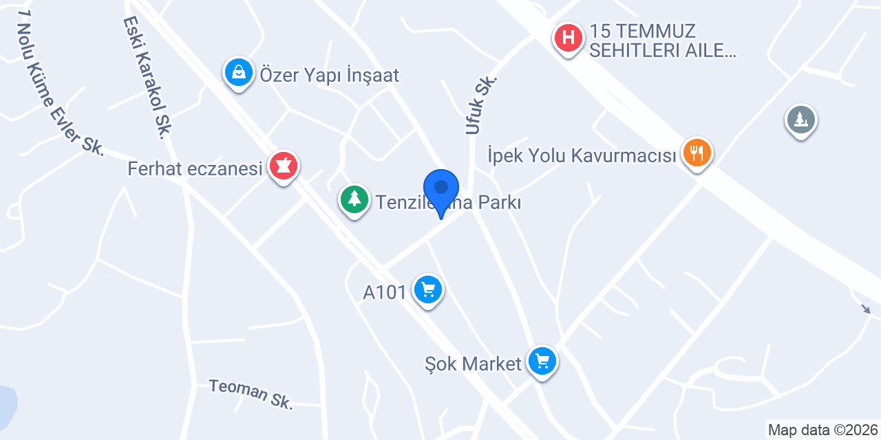 As Tuğra Apart Otel konumu