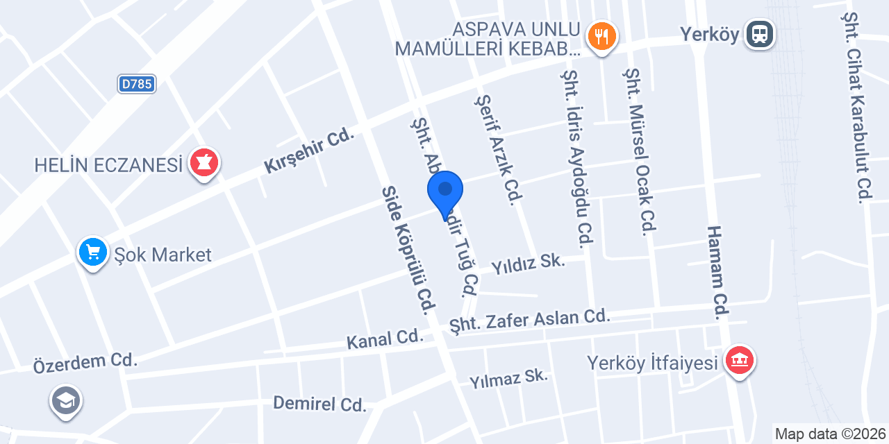 YILMAZ DOĞALGAZ VE MÜHENDİSLİK konumu