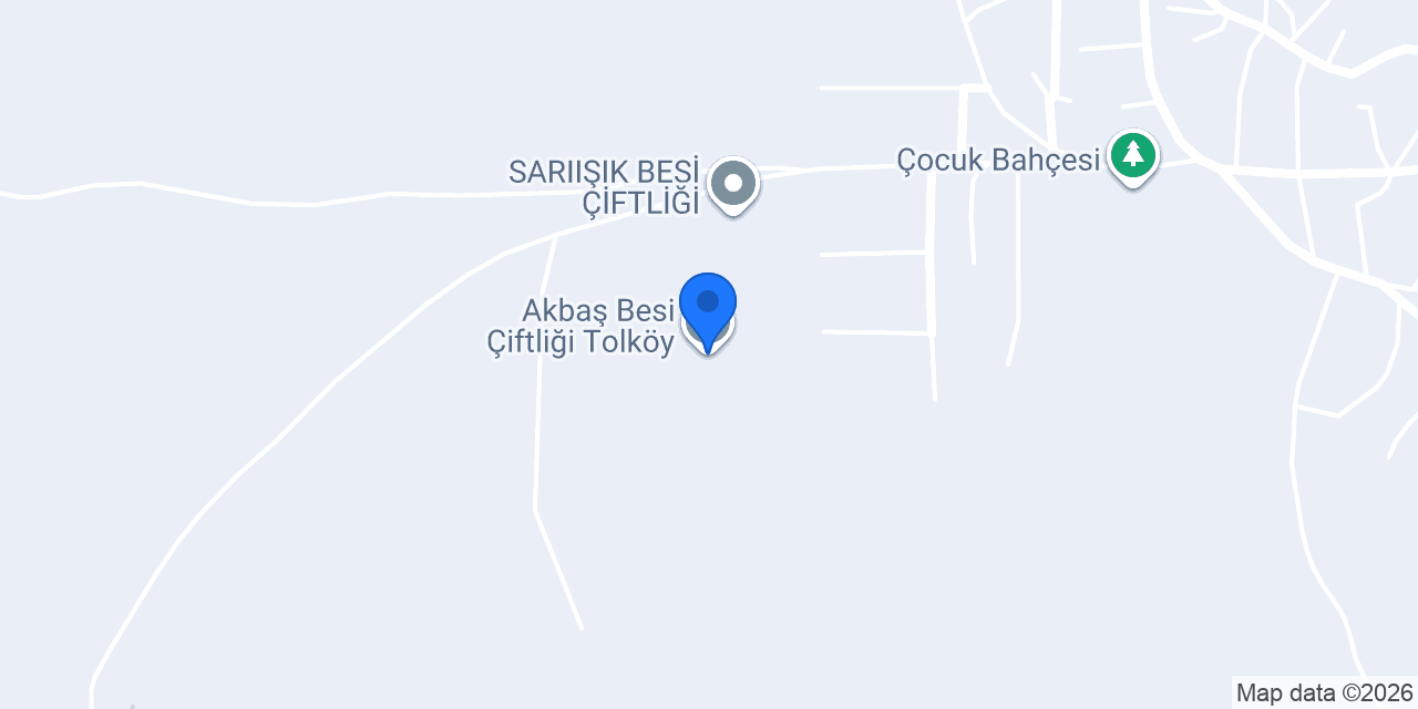 Akbaş Besi Çiftliği Tolköy konumu