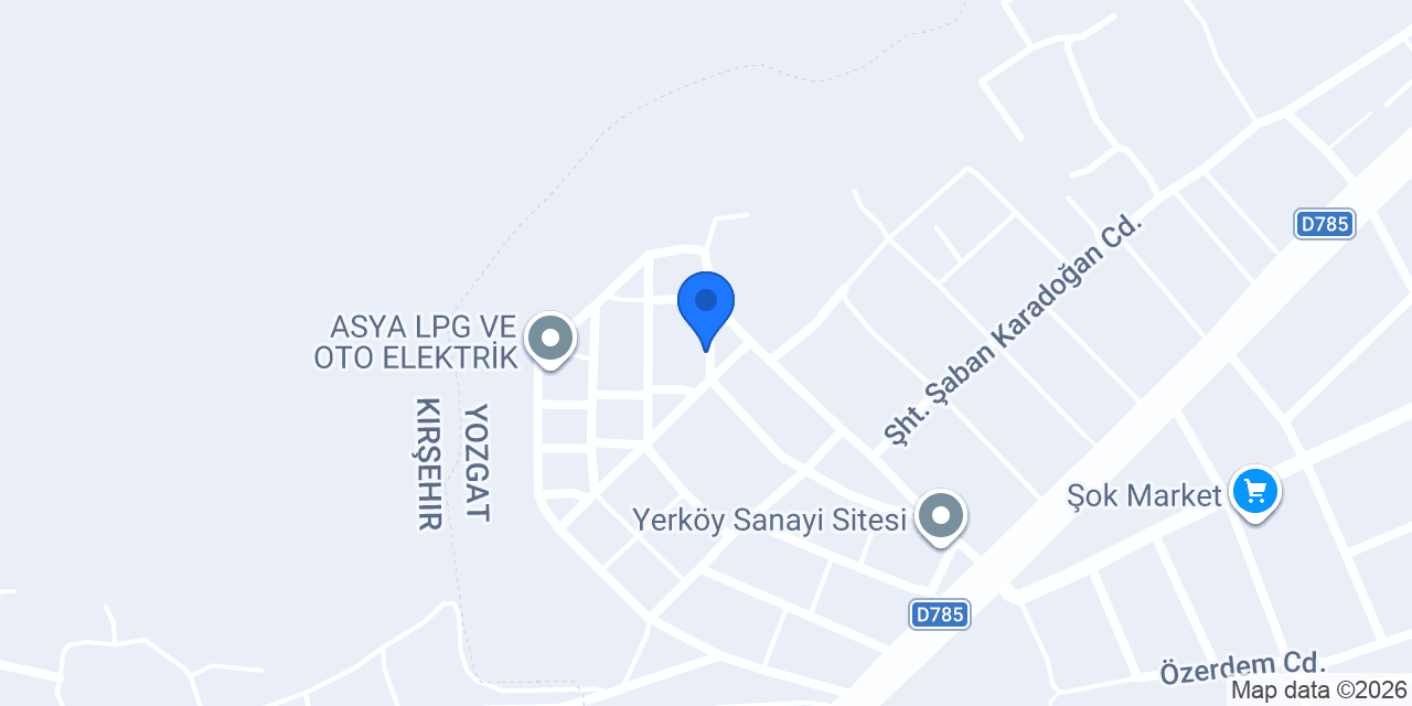 Güven Pompa konumu