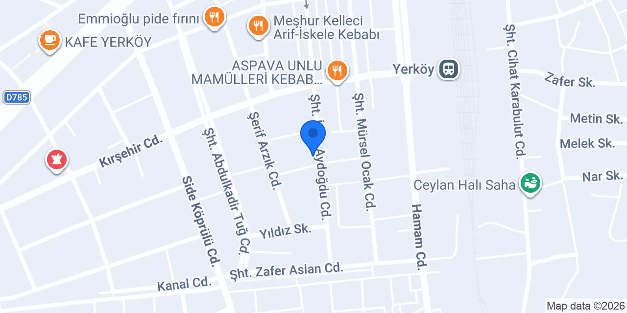 Bozoklar Yapı konumu