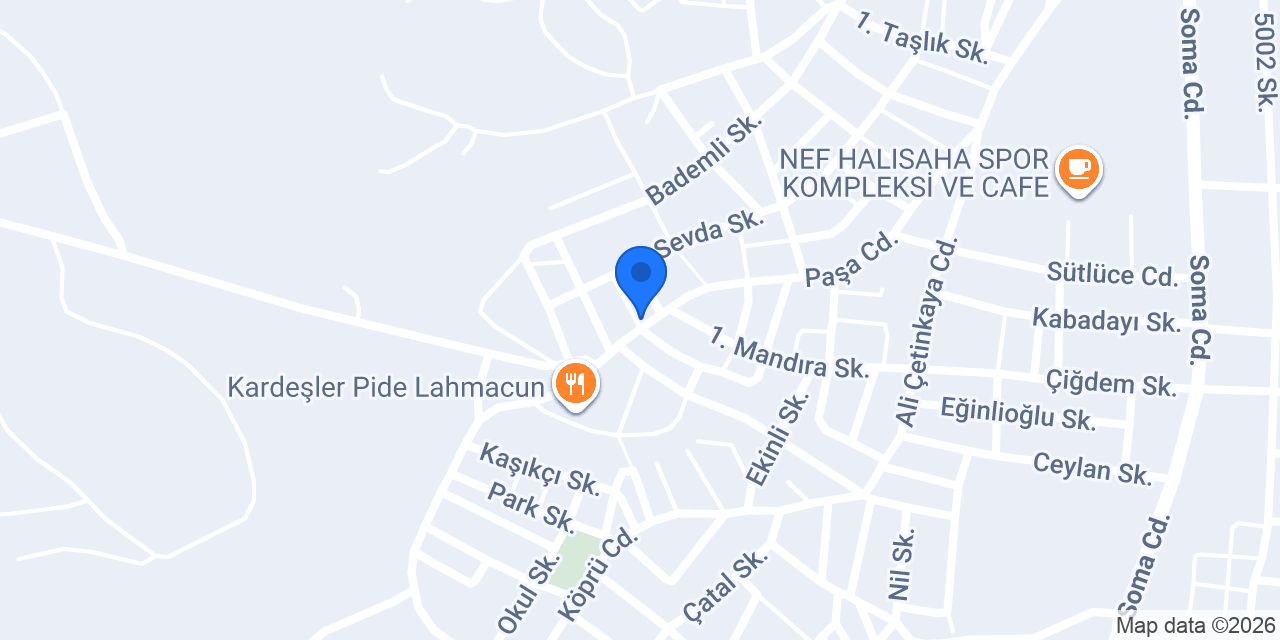 Bandırma Vergi Dairesi konumu