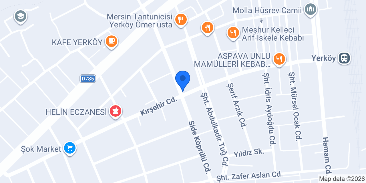 Ye-Doy tantuni Döner konumu