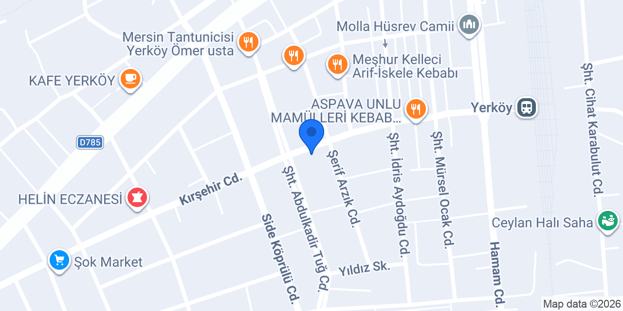 Durak Yapi Market konumu