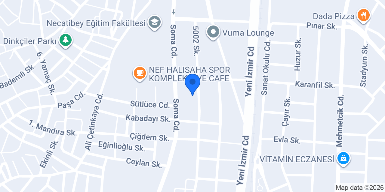 NEF İPEK OTEL konumu