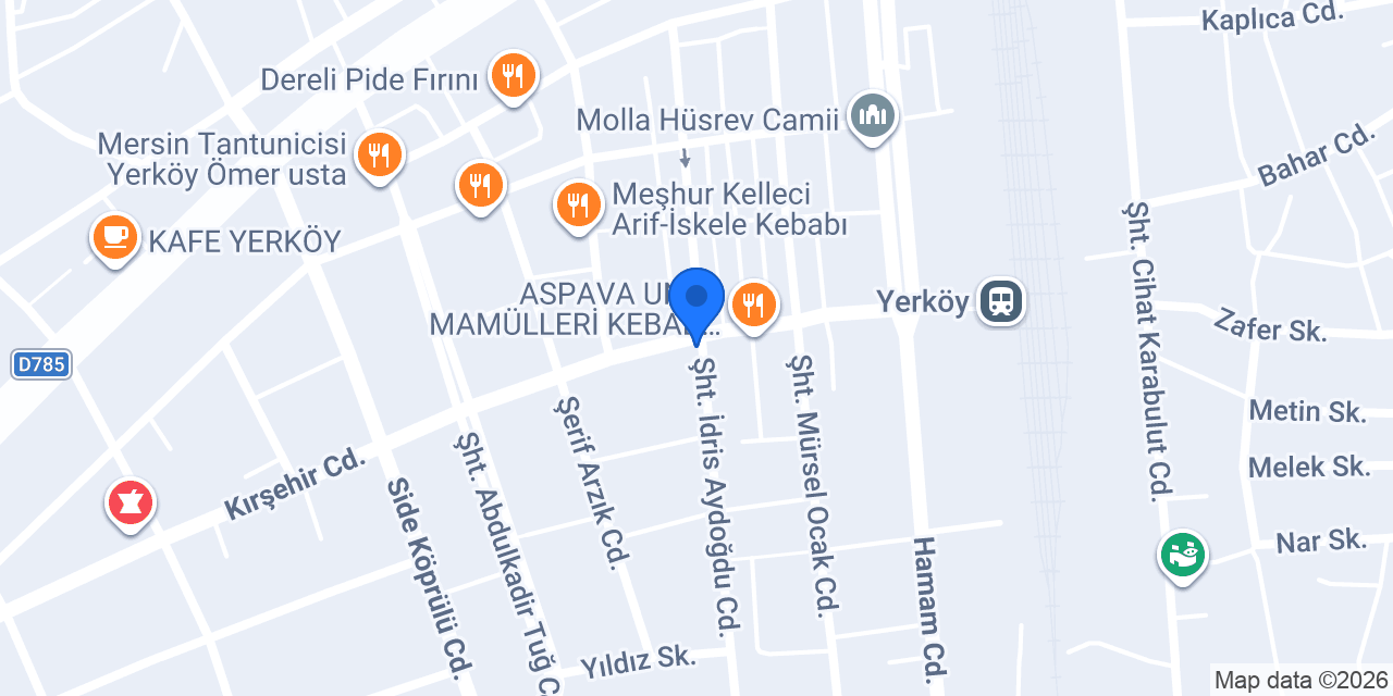 YERKÖYDE TAKSİ konumu