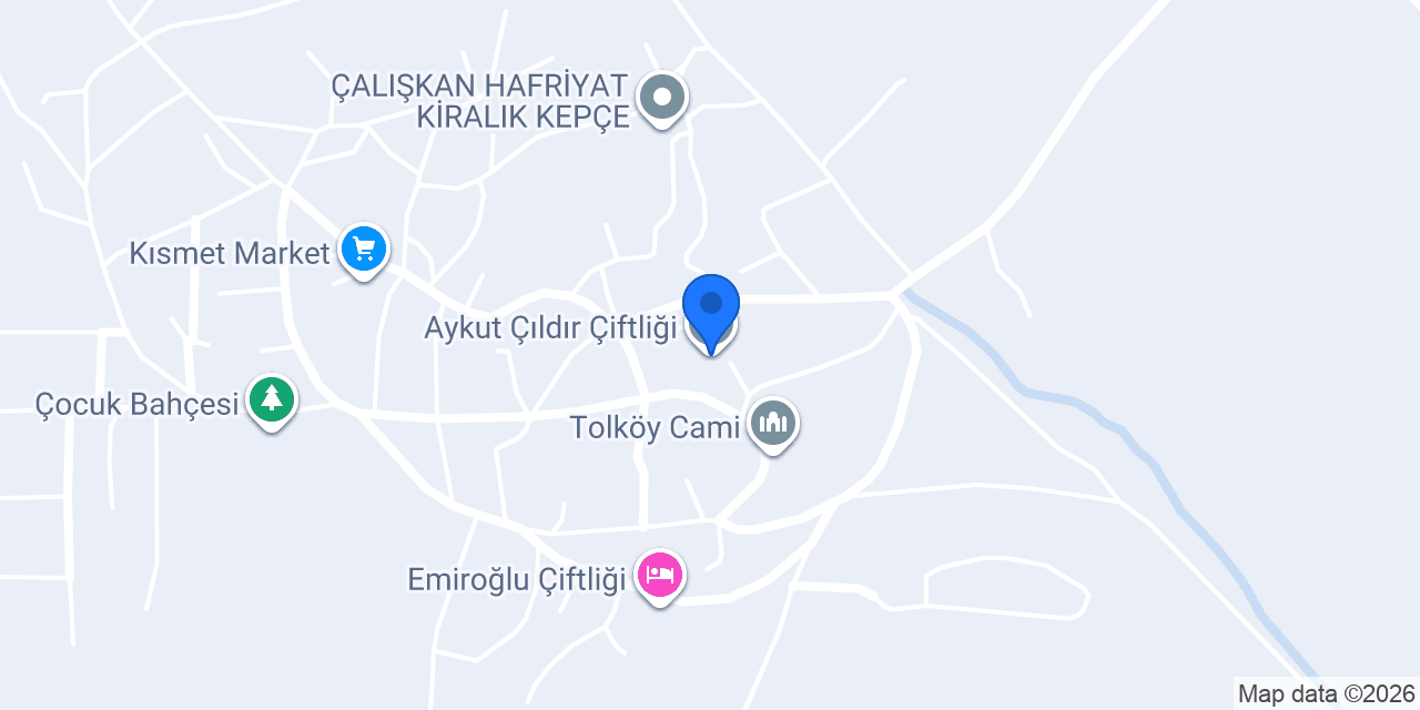 Aykut Çıldır Çiftliği konumu