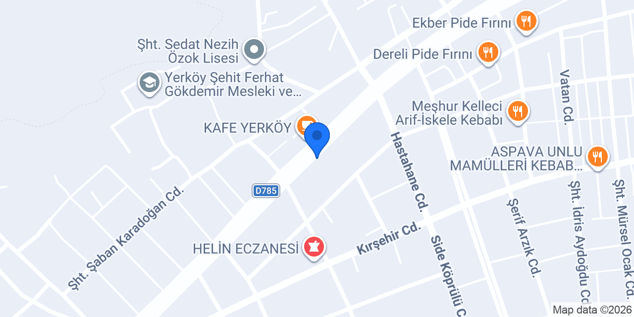 YILDIZ EMLAK konumu