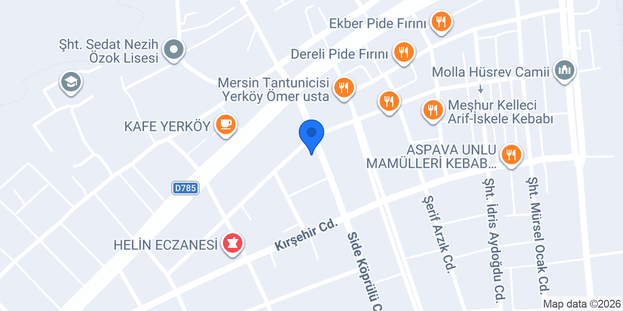 ChefBörek Yerköy konumu